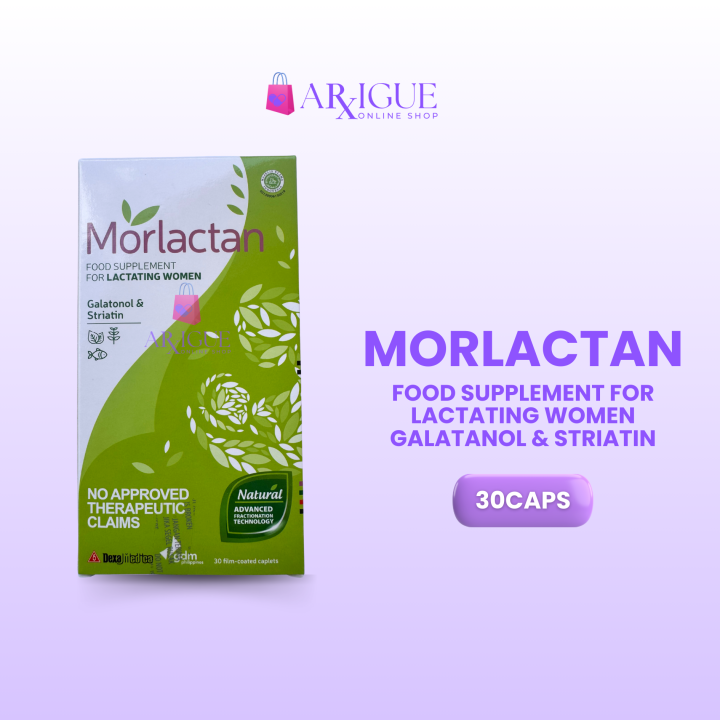 MORLACTAN  - Food Supplement for Lactating Women 30 caplets
