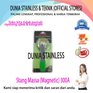 Stang Massa Magnetic 300A penjepit material untuk mesin las