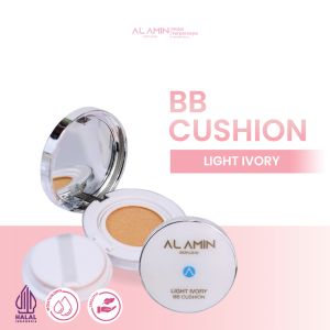 Cushion BB Glowing Flawless Coverage Normal Sensitif BPOM Aman Alamin Skincare