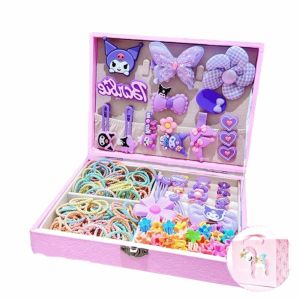 [COD] น่ารัก ชุดกิ๊บติดผมคุโรมิ หวาน ต่างหู ของตกแต่งผมการ์ตูน แฟชั่น ทำนอง ชุดเชือกผมน่ารัก สาวๆ