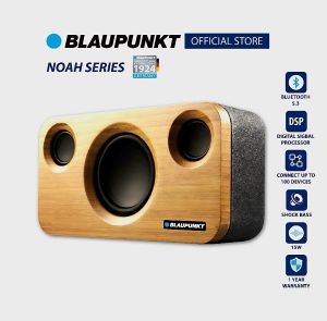 BLAUPUNKT ลำโพงไวเลสพกพา WIRELESS SPEAKER รุ่น NOAH SERIES แบตเตอรี่ 2600mAh เวอร์ชั่นระบบ 5.3
