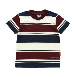 Forgotten Sky Kaos Anak Salur Garis Stripe T-Shirt Anak Laki-laki Anak Perempuan Premium Usia 1-12 Tahun