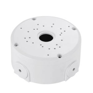 Waterproof CCTV Junction Box Round Plastic Hide Cable Mount Bracket Base For Outdoor