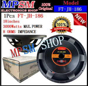 MPSM shop 1Pcs FTStar FT-JH-186 3000Watts 18 Inches Aluminum Die Cast  Professional Speaker