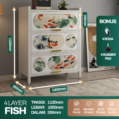 ADF - Rak Piring Tertutup Lemari Dapur Motif Lemari Piring Rak Dapur Minimalis Rak Piring Stainless