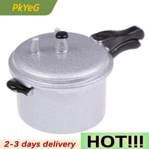 PkYeG Cooking Utensil Pressure Cooker Kitchen Tools 1:12 Scale Dollhouse Miniature