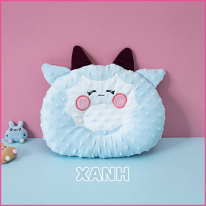 Gối nằm dành cho em bé từ 0 đến 3 tuổi vải mềm mại mát mẻ đường may tỉ mỉ cao cấp ngăn méo đầu