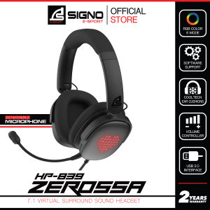 SIGNO E-Sport 7.1 Surround Sound Gaming Headphone ZEROSSA รุ่น HP-839 (หูฟัง เกมมิ่ง)