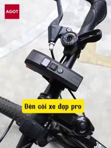 Đèn Pin Gắn Xe Đạp Siêu Sáng – Đèn Pha LED 3 Chế Độ Chống Nước Lắp Nhanh Xoay 360°