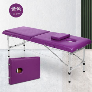 Portable Bed Facial Bed Massage Bed Foldable for Beauty Salon Portable Massage Bed Physiotpy Table Bed For SPA Lifting Portable Needle Moxibustion Tpy Beauty Tattoo Bed 美容床