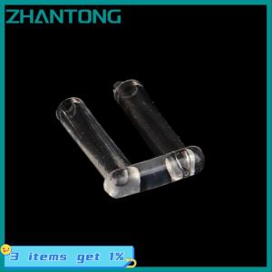 ZHANTONG ปลั๊กยาง100ชิ้น เซ็ตแบบคู่สำหรับแว่นตาไร้กรอบอะไหล่หัวเข็มขัดสำหรับแว่นตาแว่นสายตาอุปกรณ์เสริมแว่นตา