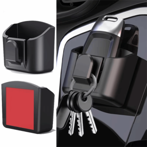ZSDN MALL Car Cup Holder PU Leather Waterproof Multifunctional Car Storage Box