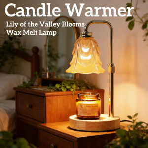 Fragrance Wax Melt Lamp Dimmer Vintage Candle Melting Lamp Aromatherapy Diffuser Adjustable Height