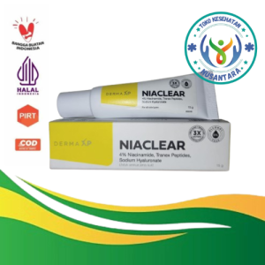 Derma XP Niaclear Niacinamide 4% 15 Gram Mencerahkan & Samarkan Noda Wajah untuk semua jenis kulit Bisa Cod