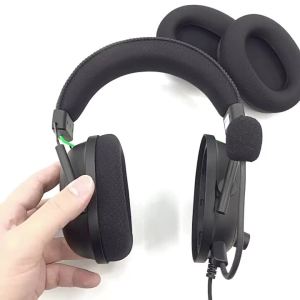 1 Pair Razer Kraken 7.1 V2 Pro Headphones Replacement Ear Pad Cushion Sponge Earpads Headset Earmuffs Accessories