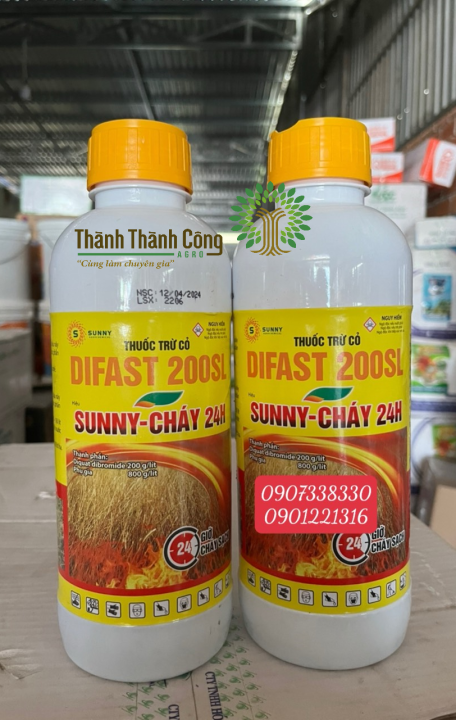 Thuốc trừ cỏ DIFAST 200SL (Sunny cháy 24H) chai 900ml | Lazada.vn