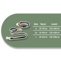 Hamshmoc chịu lực cao Nylon cổ áo dây xích Combo trượt điều chỉnh D-Ring rối miễn phí clip đính kèm Vòng xé kháng. 