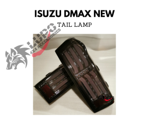 DMAX 12-ON TAIL LAMP 111 SMOKE