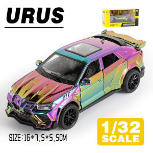 LEO 1:32 URUS Diecast โมเดล รถอัลลอยด์รถยนต์ของเล่นคอลเลกชันของขวัญสําหรับเด็กชายสาว ของเล่นเด็ก