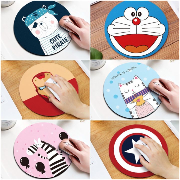 [HCM] Miếng lót chuột, Bàn di chuột hình tròn 20 x 20cm Giá Rẻ siêu dễ ...