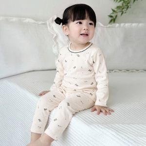 1Y-5Y Kids Baby Sleepwear Top & Bottom Pyjamas Baby Girl Boy Clothing Baju Tidur Budak 0211