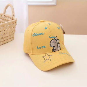 TOPI ANAK ANAK CEWE COWOK MODEL DINO TOPI ANAK BASEBALL MODEL DINO DAN BINTANG LUCU