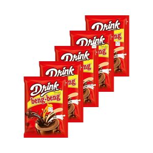 5PCS Beng Beng Drink Minuman Susu Cokelat