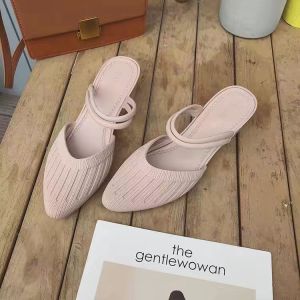 Ladies Slippers Casual Women S Hoes Soft Half-slippers Outerwear Leisure Comfort Fashionable and Elegant Style