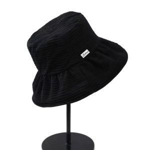 HULEQQI Breathable Wide Brim Sun Hat Cotton Foldable Fishmen Hat Fashion Sun Protection Beach Cap Woman Man