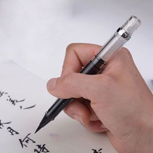EO4MD Chinese Calligraphy Refill Fountain Office Scrapbook School Supplies Gold Powder Ink Brush Pen Art Drawing