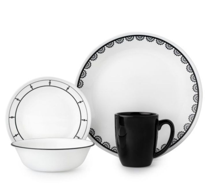 Black 2025 corelle dishes