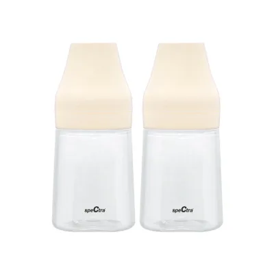 Spectra Wide Neck Breast Milk PP Storage Bottles 160ml (2pcs) Spectra Breastmilk Storage Bottles