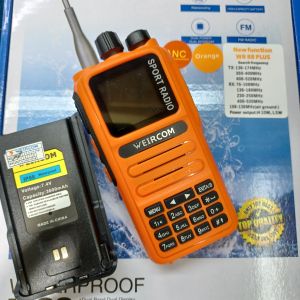 HT WEIRCOM WR88PLUS SPORT RADIO 6 BAND WATERPROOF 10WATT ORANGE