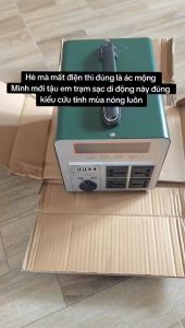 Trạm sạc điện di động máy tích điện dung tích lớn nguồn điện di động du lịch dã ngoại 5.600.000mAh