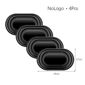 4Pcs/Set Karet Bantalan Peredam Pelindung Pintu Mobil Kap Bagasi Suara Getaran Kedap Pintu Mobil Universal