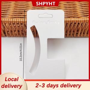 [COD] SHPYHT Local delivery Ship within 24 hours 50pcs Display Cards For Hair Claw Clip Paper Card Headdress Card Hair Decoration Package DIY Jewelry Cardboard Package Hair Clips Craft Hang Tag Card