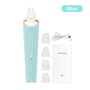 Rechargeable Blackhead Remover Vacuum Pore Cleaner Clear Acne Nose Suction Scrub Whitehead Removal Water Cycle Pore Acne Pimple Removal Facial Cleaning Tool