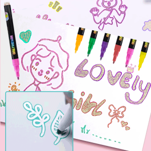 Highlighter Multicolor Popular Color Marking the Content of the Focus Color-changing Flash Flexible