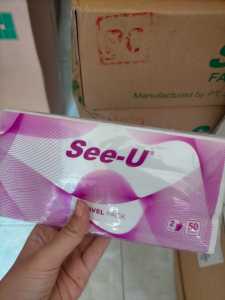 SEE U Tisu Wajah 50 Sheets 2ply - Travel Pack Tissue 50 Sheets