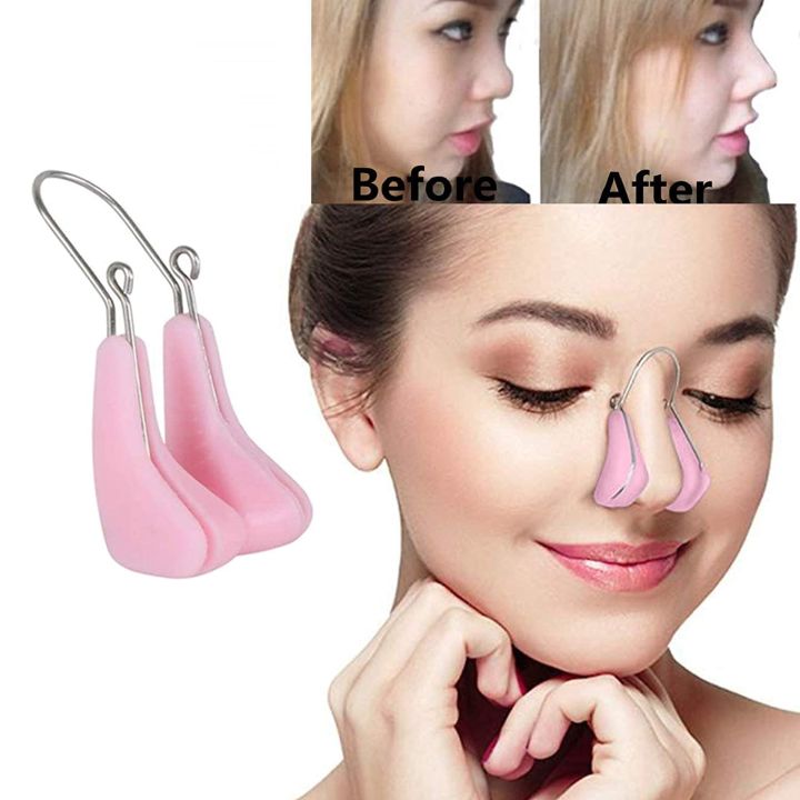 Smartconn Shaper Lifter Clip Beauty Up Lifting Soft Safety Silicone Rhinoplasty Bridge Straightener Corrector Slimming Device for Wide Crooked Nose Women Men Girls Ladies
