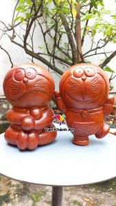 Tượng Doremon - Quà Tặng Cho Con Bằng Gỗ - Quà Lưu Niệm - Quà Tặng Ý Nghĩa - Trang Trí Bàn Làm Việc - Trang Trí Nhà Cửa Decor