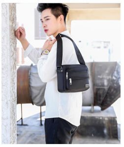 Atdiva Classic Oxford Tas Selempang Pria Wanita Simple Elegant / Tas Kerja / Tas Kuliah