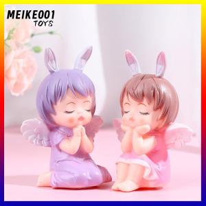 MEIKE001 ของเล่นตกแต่งเค้กรูปนางฟ้าสำหรับงานเลี้ยงวันเกิดของตกแต่งเค้กตั้งโต๊ะ
