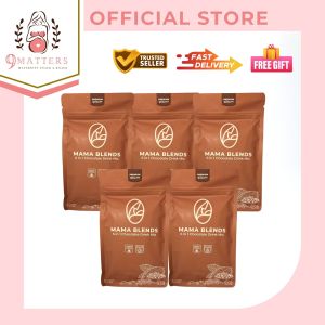 BUNDLE OF 5 | Mama Blends Choco Breastmilk Booster Safe for Breastfeeding Moms and Builds Immunity
