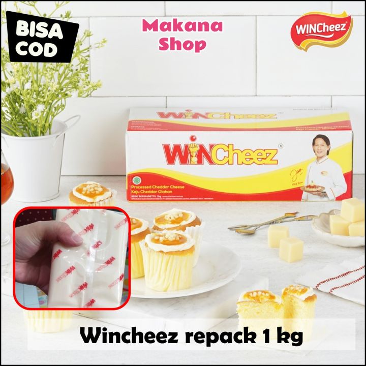 Keju kiloan murah 1 kg wincheez reguler repack bungkus ulang
