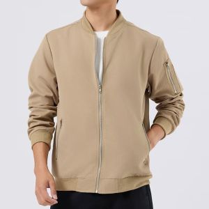 แจ็คเก็ตผู้ชายผ้าเนื้อดี ทรงสวย ดูดีทุกมุมมอง ใส่แล้วเท่ มีช่องเก็บของครบ กระเป๋าซิป 3 จุด พร้อมส่งทั่วไทย JK055