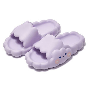 Cute Cloud Slippers Couple Shoes Indoor Slippers Non-slip bathroom bedroom slipper PVC Sandals