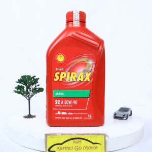 Shell Spirax S2 A SAE 80W-90 1 Liter API GL-5 Oli Transmisi Manual Pelumas Gardan Axle Oil Original
