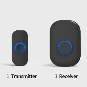 New Wireless Doorbell Remote Electronic Control Smart Doorbell Remote Electronic Control Flash Light Wireless Call Doorbell