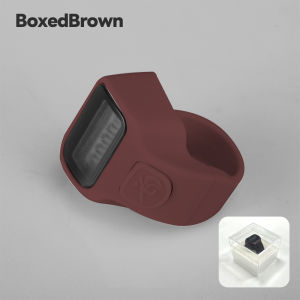 Bevavar Alat Penghitung Dzikir Led Mini Cincin Tally Counter Tasbih Jari Digital Cantik
